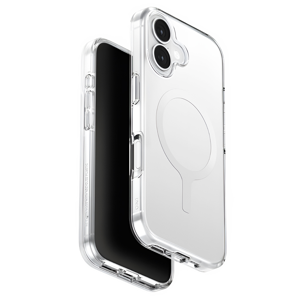 Калъф за iPhone 17 - UNIQ Clario MagClick™ Eco-Friendly - Прозрачен