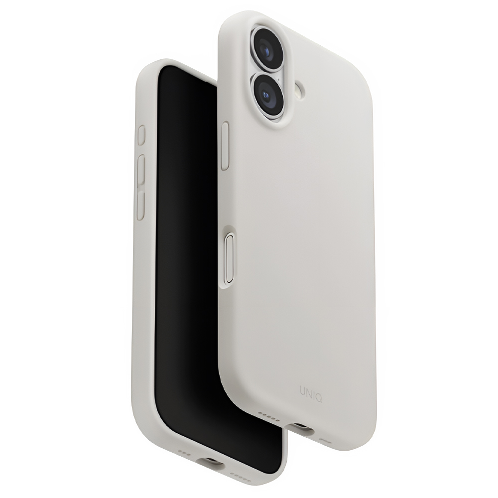 Калъф за iPhone 17 - UNIQ Lino MagClick™ - Mist Сив