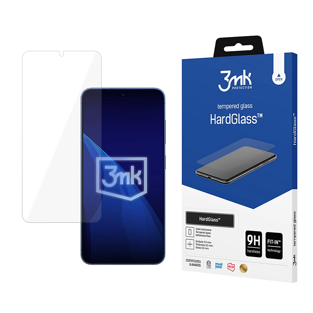 Калъф за Samsung Galaxy S26 - 3mk HardGlass Screen Protector - Прозрачен