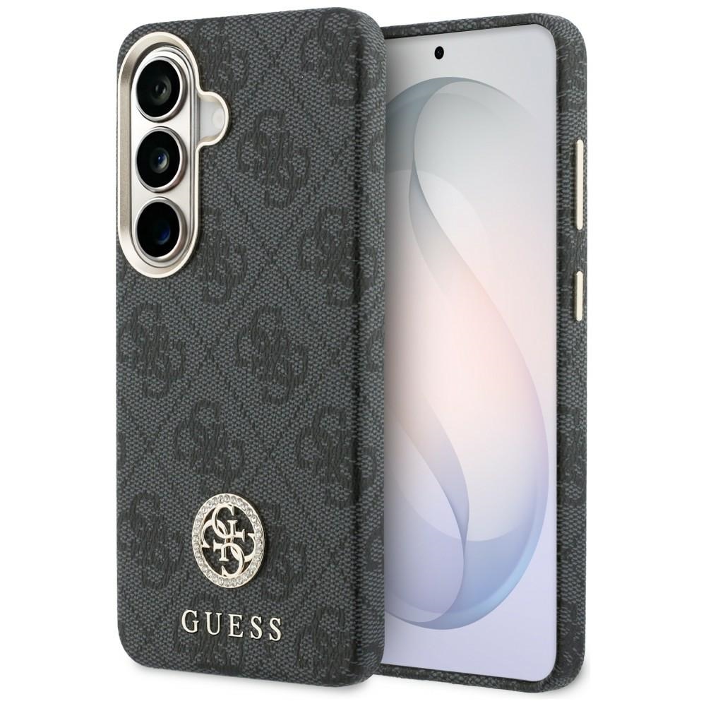 Калъф за Samsung Galaxy S26 Plus - Guess Rhinestone Round Logo MagSafe (GUHMS26MP4GRMDEK) - Черен