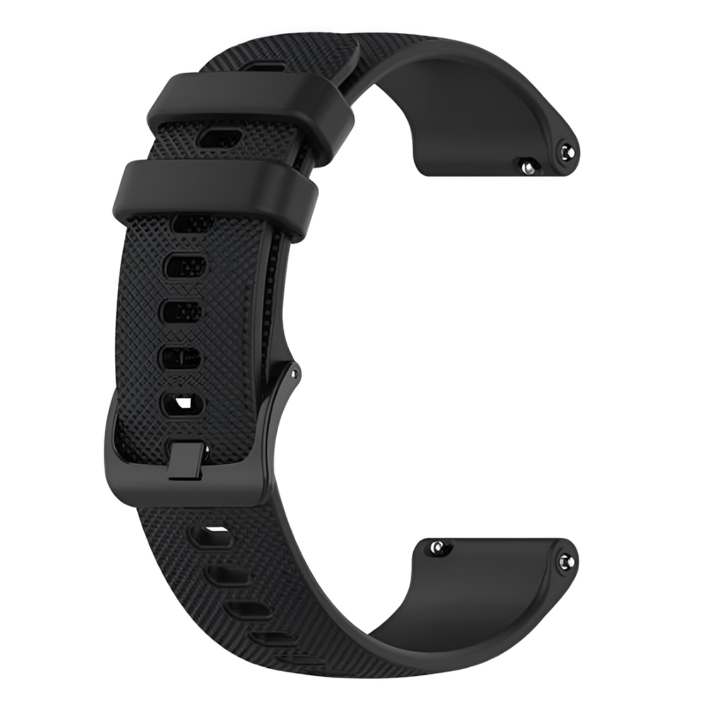 Каишка за Samsung Galaxy Watch 4/5/Active 2, Huawei Watch GT 3 (42mm)/GT 3 Pro (43mm) - Techsuit Watchband 20mm (W006) - Черен