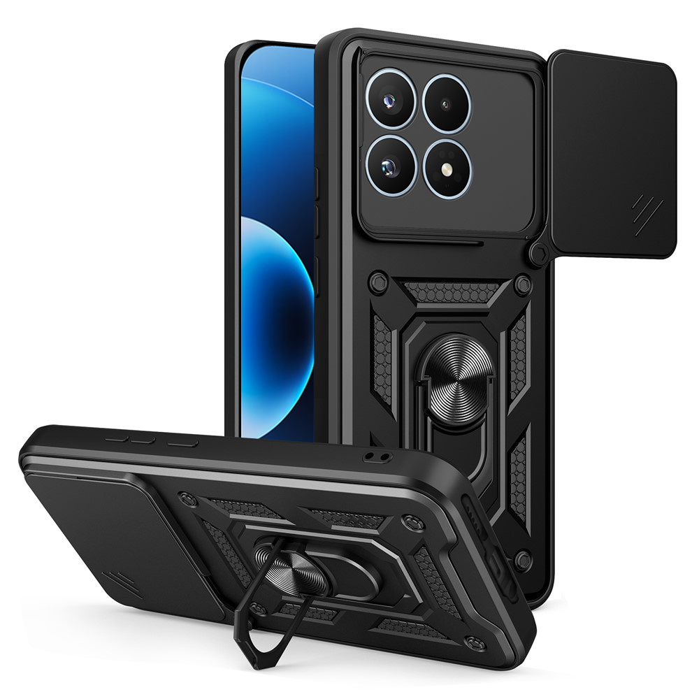 Калъф за Xiaomi 17 - Techsuit CamShield Series - Черен