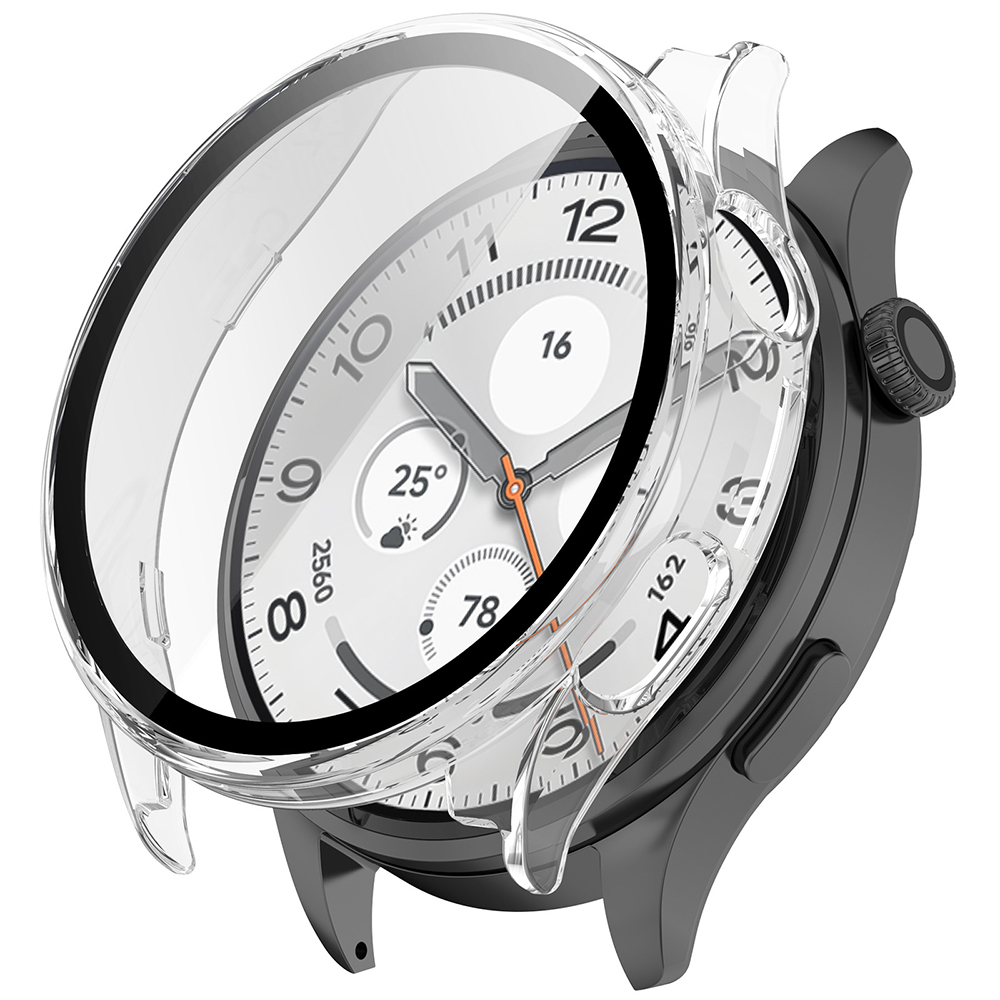 Калъф за Xiaomi Watch 5 (47mm) + калъф - Techsuit Defense360 Pro - Прозрачен