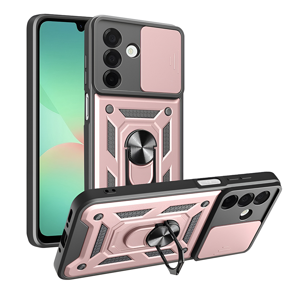 Калъф за Samsung Galaxy A26 5G - Techsuit CamShield Series - Розово злато