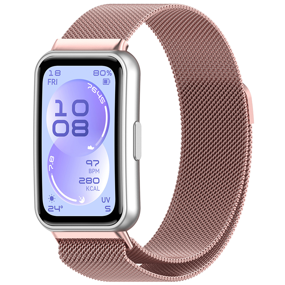 Каишка за Huawei Band 11 / Band 11 Pro - Techsuit Watchband (W009) - Розов