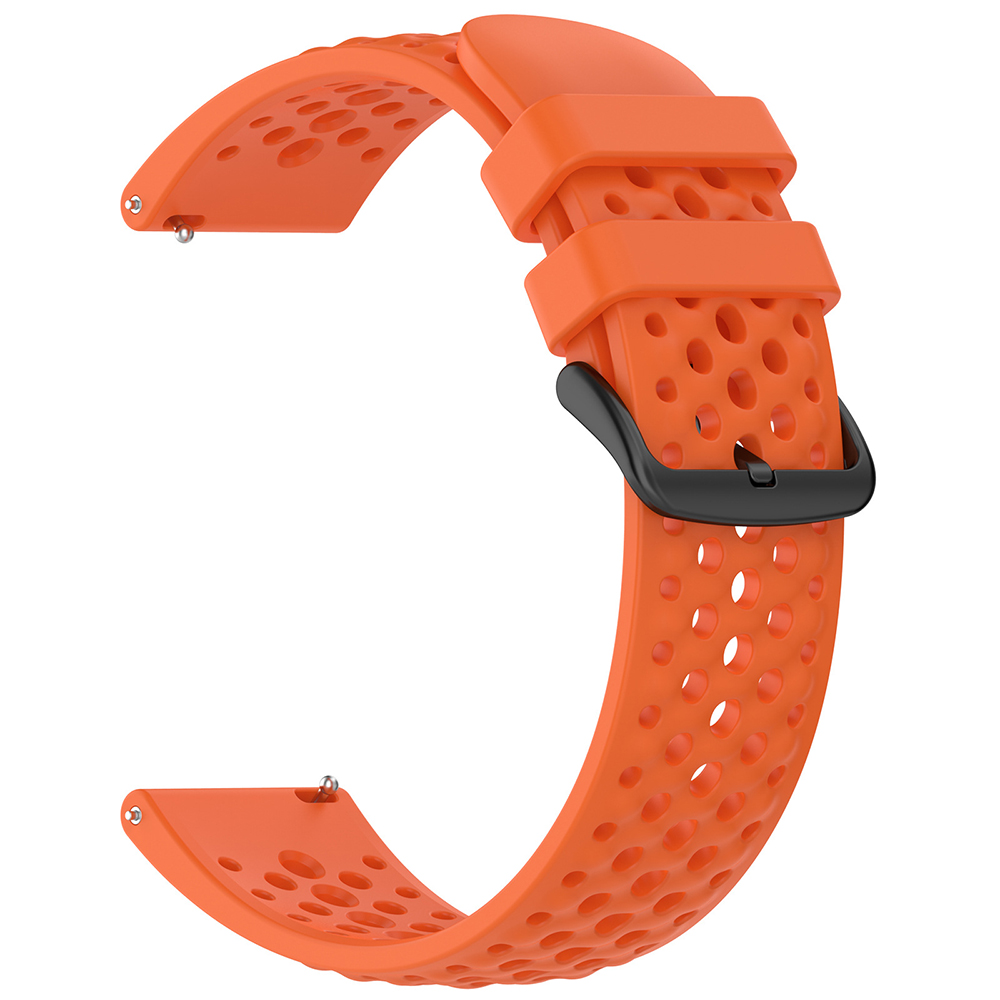 Каишка за часовник Amazfit Active Max/Samsung Galaxy Watch (46mm)/Watch 3/Gear S3/Amazfit GTR/GTR 2 - Techsuit Каишка за часовник 22mm (W083) - Оранжев