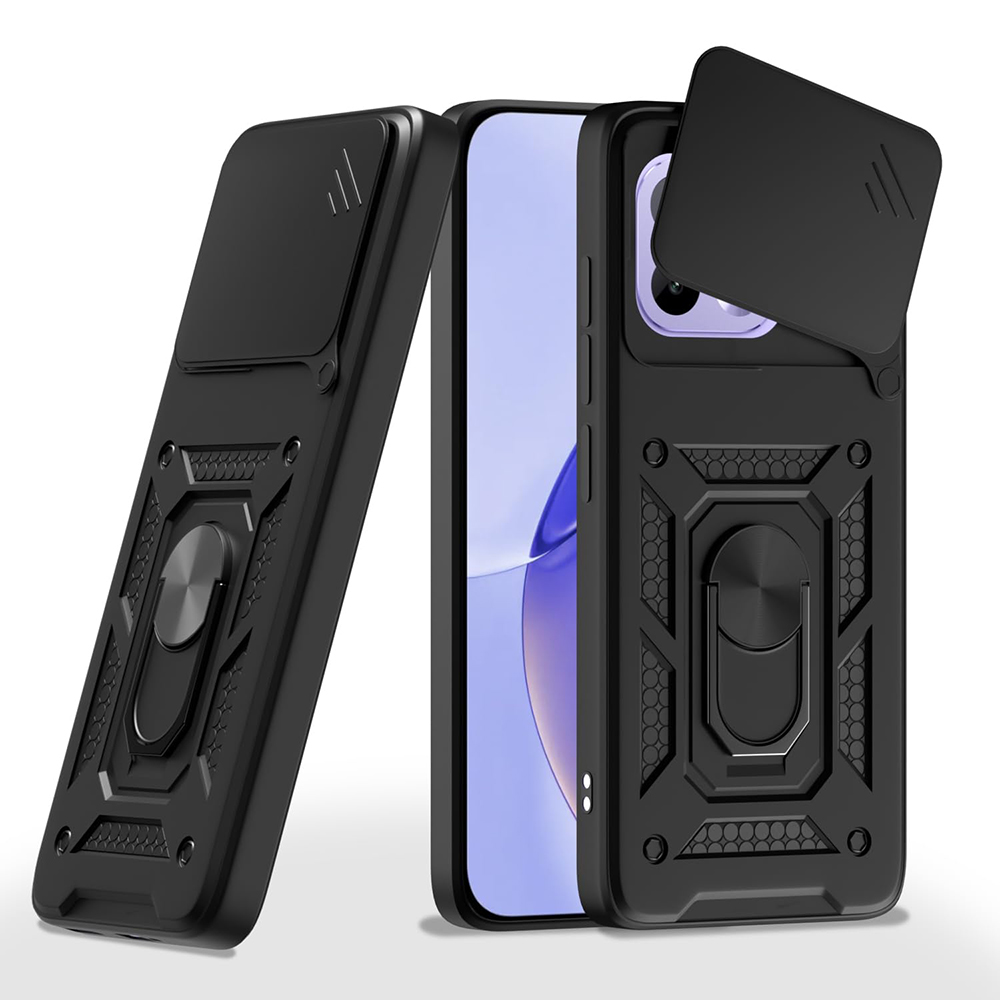 Калъф за Realme 16 Pro - Techsuit CamShield Series - Черен