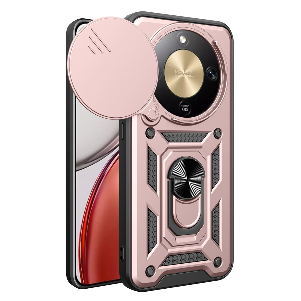 Калъф за Honor Magic8 Lite - Techsuit CamShield Series - Розово злато