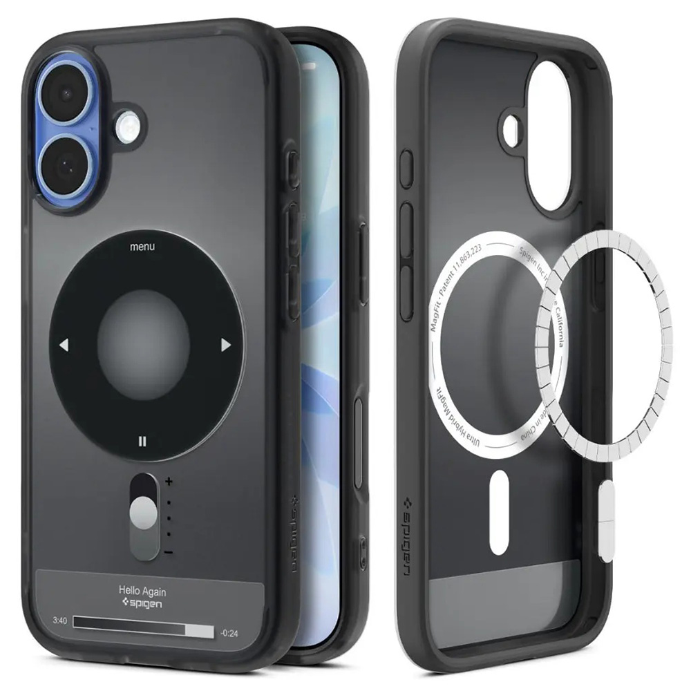 Калъф за iPhone 17 - Spigen Ultra Hybrid Classic MagSafe (ACS10390) - Черен