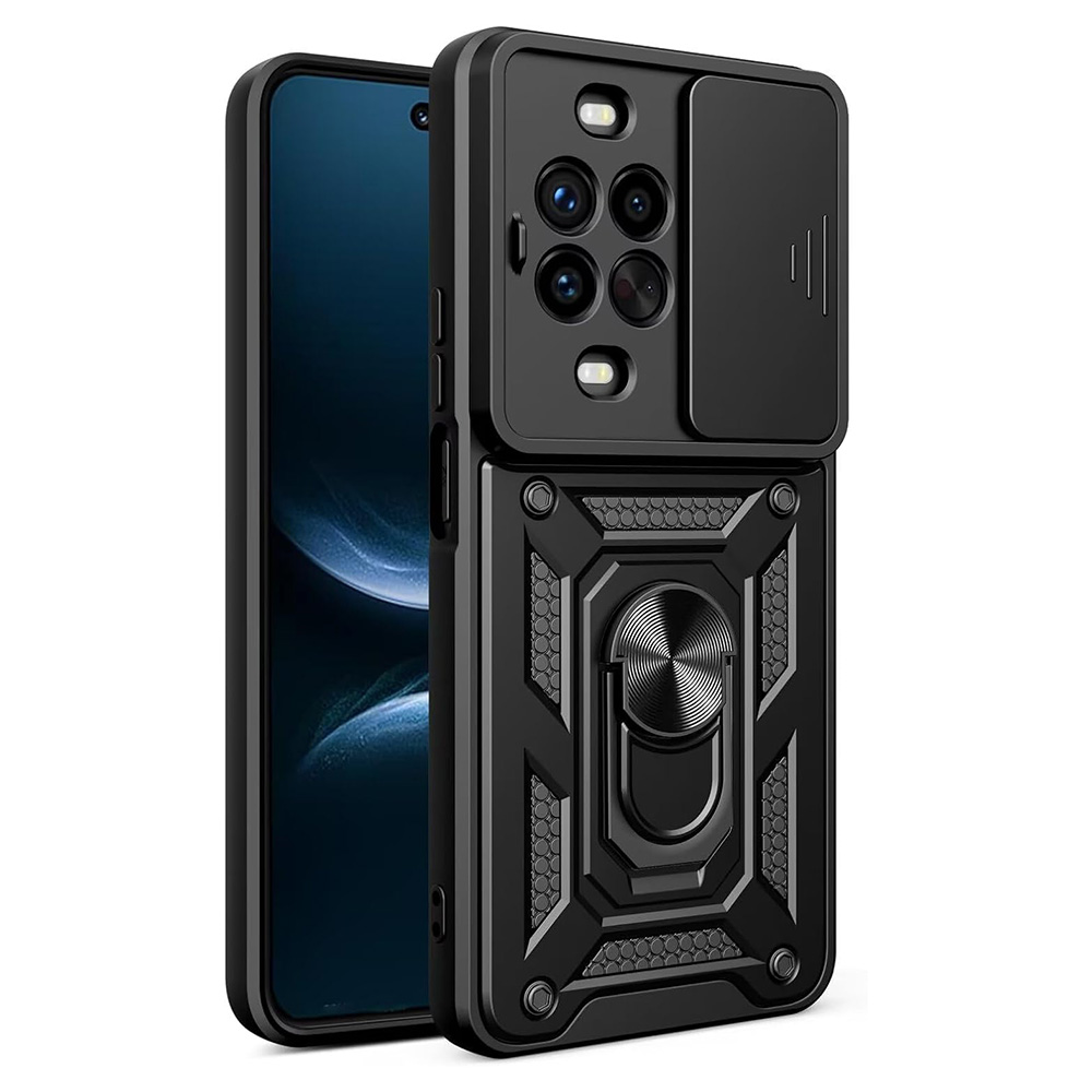 Калъф за Huawei nova 14 Pro - Techsuit CamShield Series - Черен