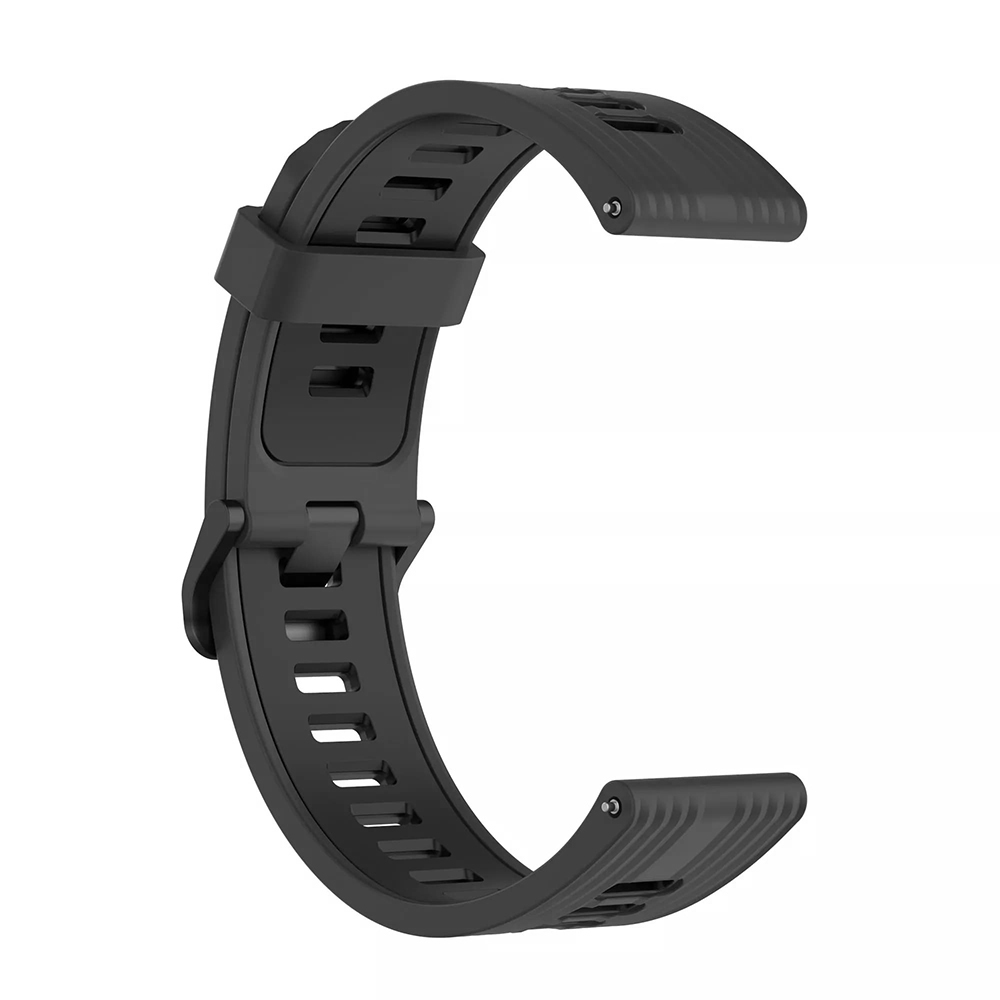 Каишка за часовник за Huawei Watch GT 2 (46 мм)/GT 2 Pro/GT 3 Pro (46 мм)/Ultimate, Xiaomi Watch S1 - Techsuit Каишка за часовник 22 мм (W002) - Черен