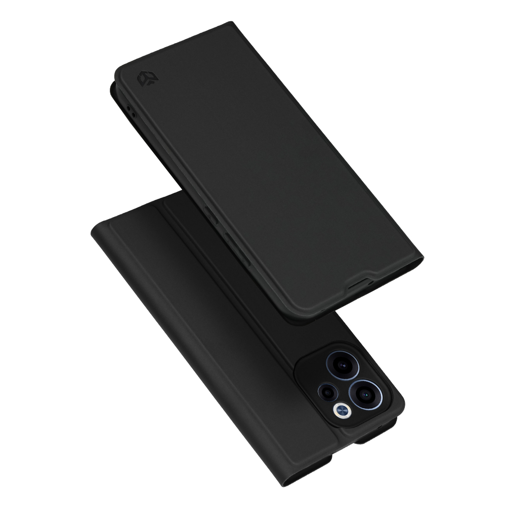 Калъф за Oppo Reno15 F / Reno15 FS 5G - Techsuit Magskin Book - Черен