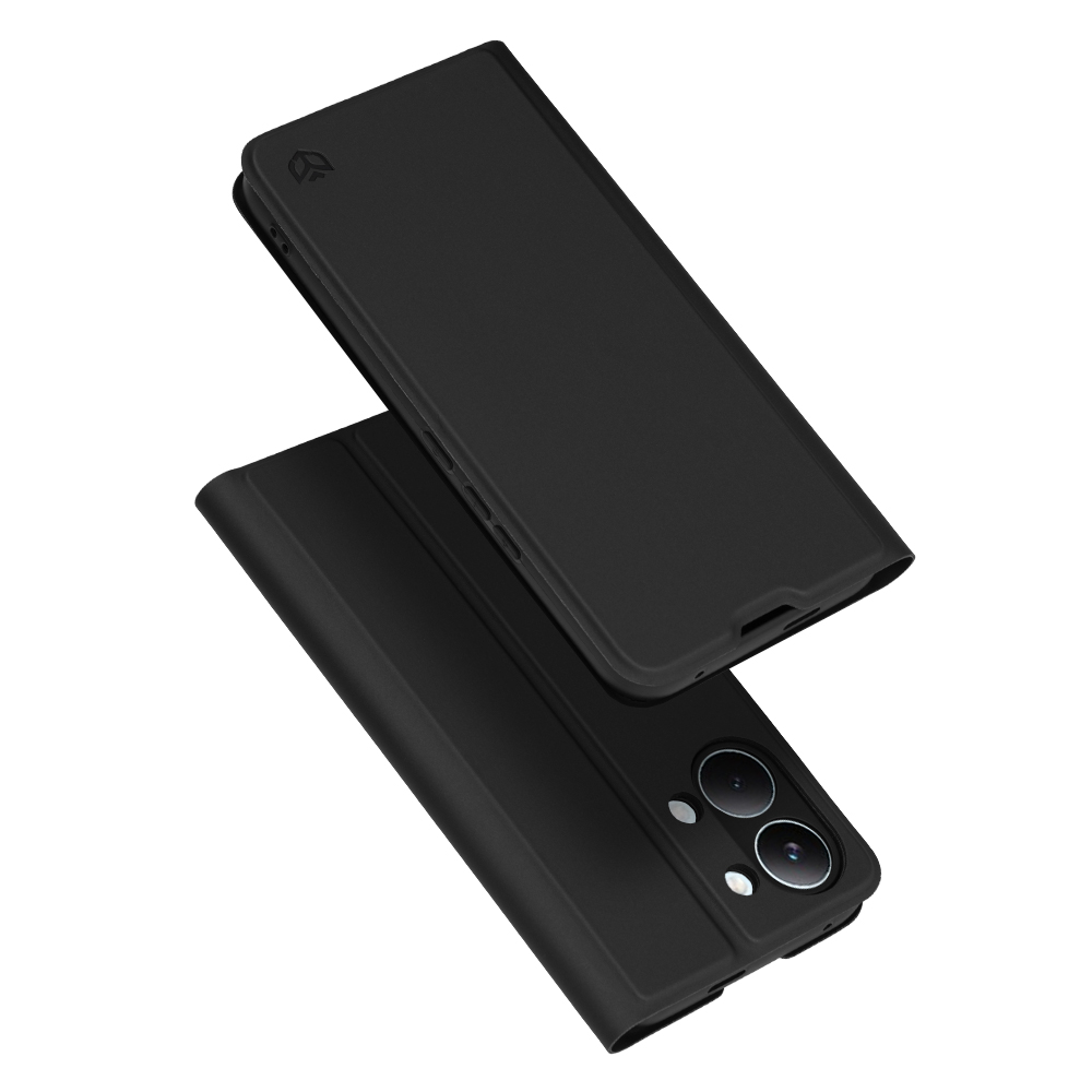 Калъф за Xiaomi Poco X8 Pro Max - Techsuit Magskin Book - Черен
