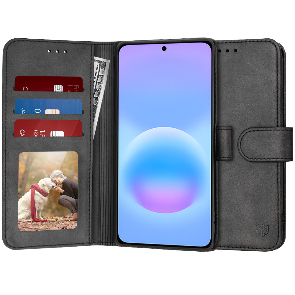 Калъф за Samsung Galaxy A57 5G - Techsuit Diary Book - Черен