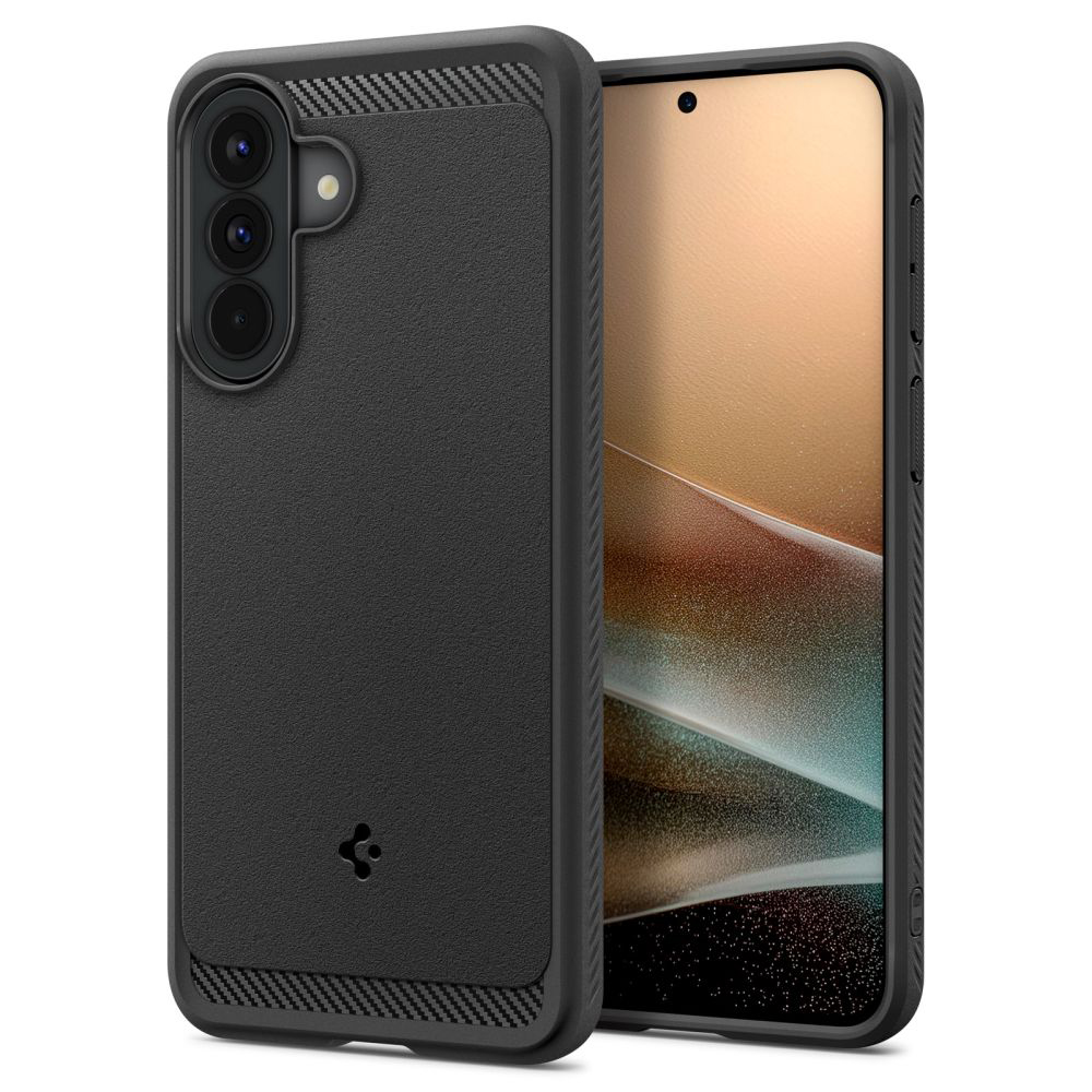Калъф за Samsung Galaxy Galaxy A57 5G - Spigen Rugged Armor (ACS09794) - Черен
