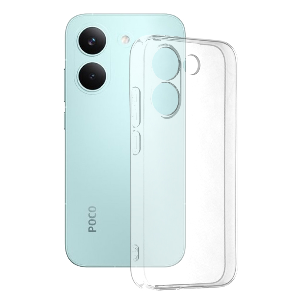 Калъф за Xiaomi Poco X8 Pro - Techsuit Прозрачен Silicone - Прозрачен