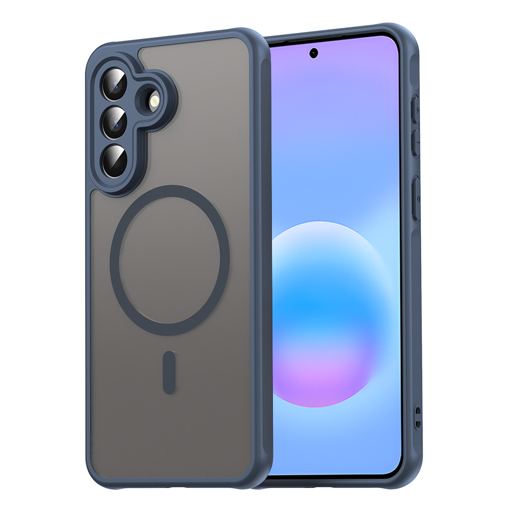 Калъф за Samsung Galaxy A57 5G - Techsuit HaloFrost II MagSafe - Тъмносин Син