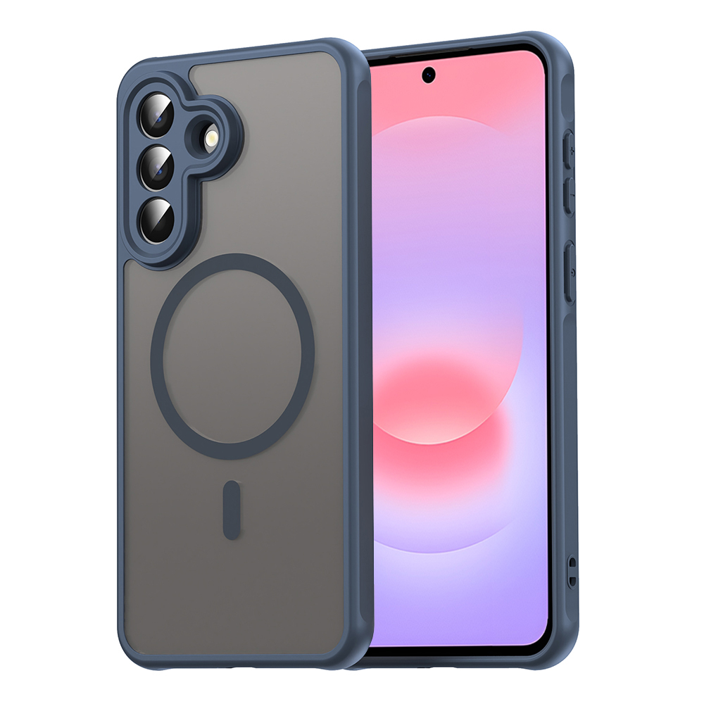 Калъф за Samsung Galaxy A37 5G - Techsuit HaloFrost II MagSafe - Тъмносин Син