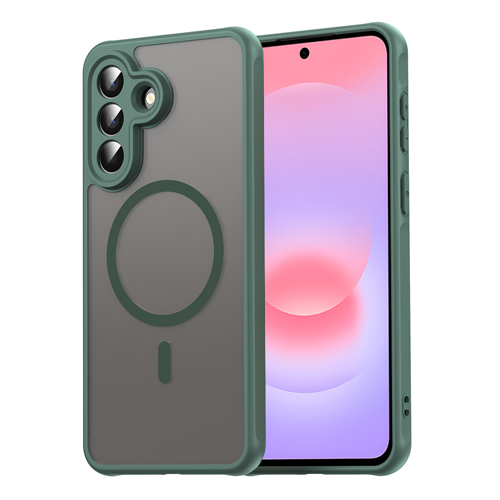Калъф за Samsung Galaxy A37 5G - Techsuit HaloFrost II MagSafe - Зелен