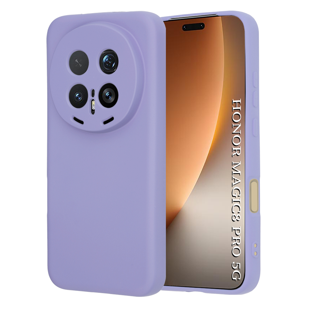 Калъф за Honor Magic8 Pro - Techsuit SoftFlex - Светло лилав