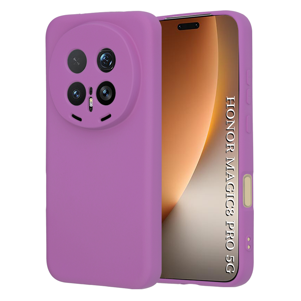 Калъф за Honor Magic8 Pro - Techsuit SoftFlex - Лилав