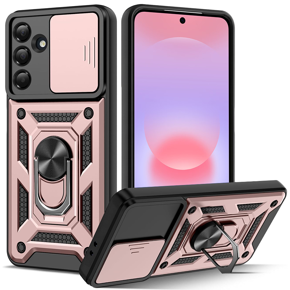 Калъф за Samsung Galaxy A37 5G - Techsuit CamShield Series - Розово злато