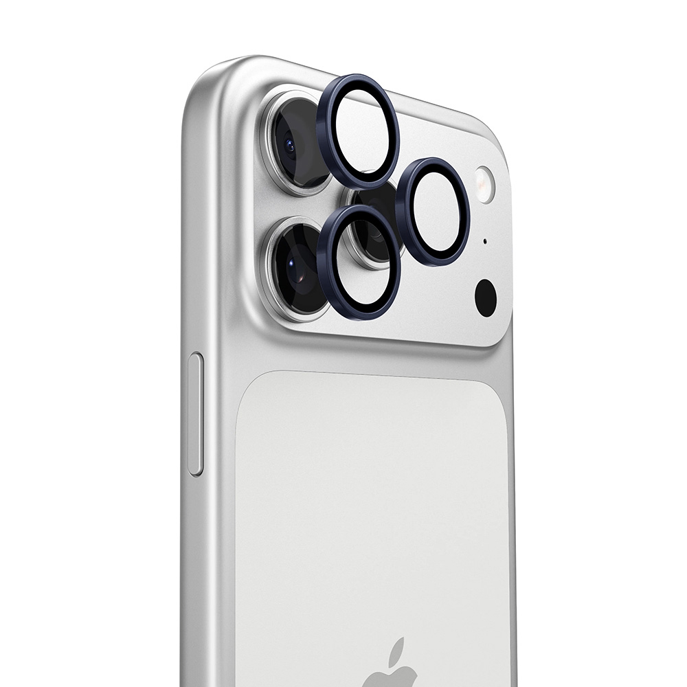 Калъф за камера за iPhone 17 Pro / iPhone 17 Pro Max - протектор за камера Torras Lensguard - Син