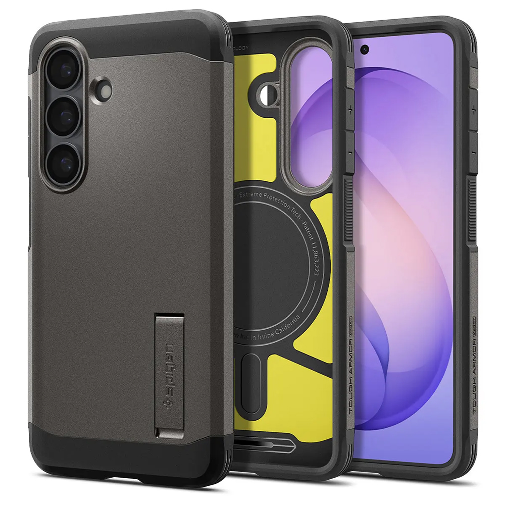 Калъф за Samsung Galaxy S26 - Spigen Tough Armor MagSafe (ACS10739) - Gunmetal