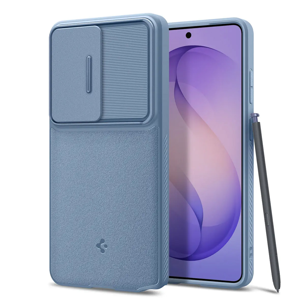 Калъф Samsung Galaxy S26 Ultra - Spigen Optik Armor (ACS11226) - Светлосин