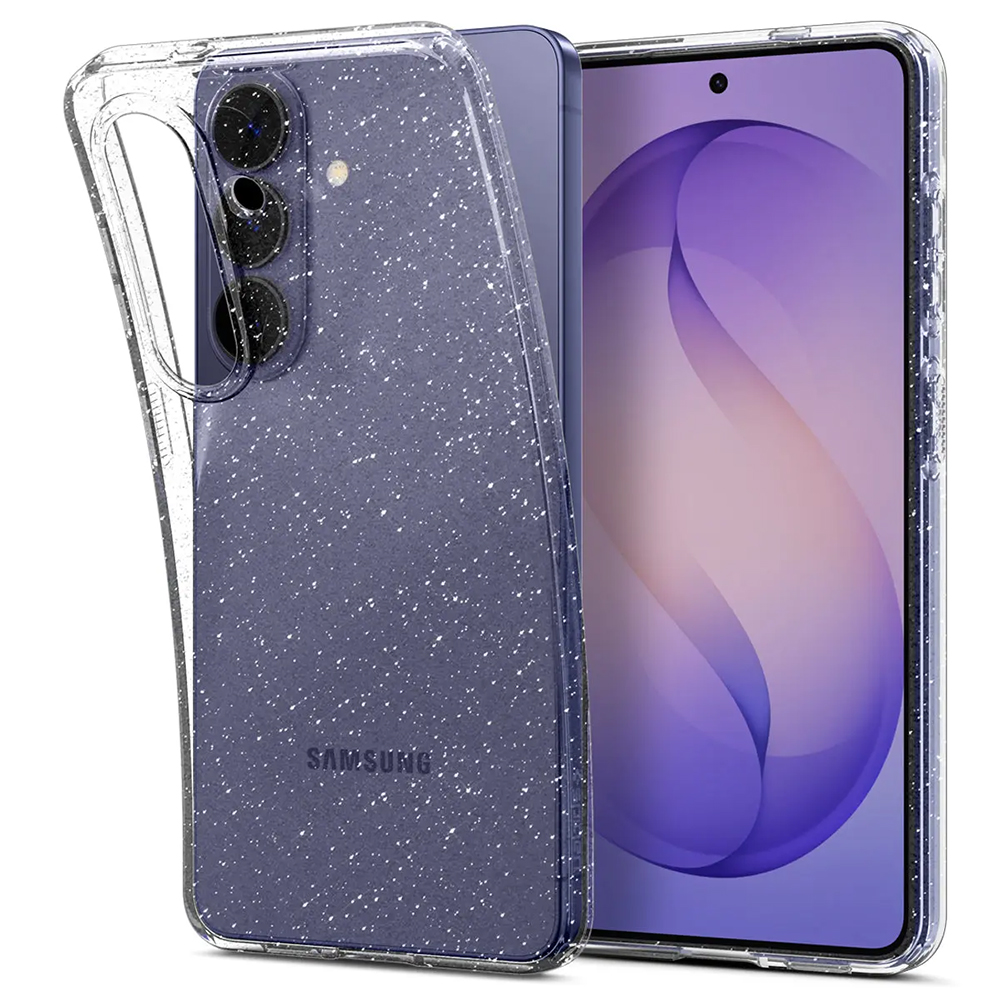 Калъфи за Samsung Galaxy S26 - Spigen Liquid Crystal Glitter (ACS10729) - Crystal Quartz