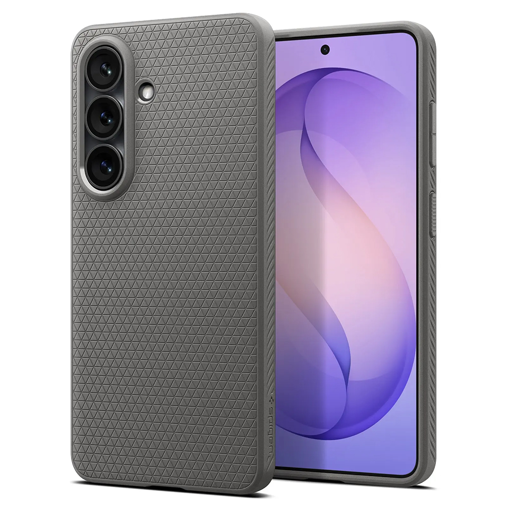 Калъф за Samsung Galaxy S26 Plus - Spigen Liquid Air (ACS11211) - мраморно сив