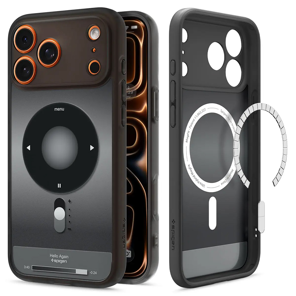 Калъф за iPhone 17 Pro - Spigen Ultra Hybrid Classic MagSafe (ACS10356) - Черен