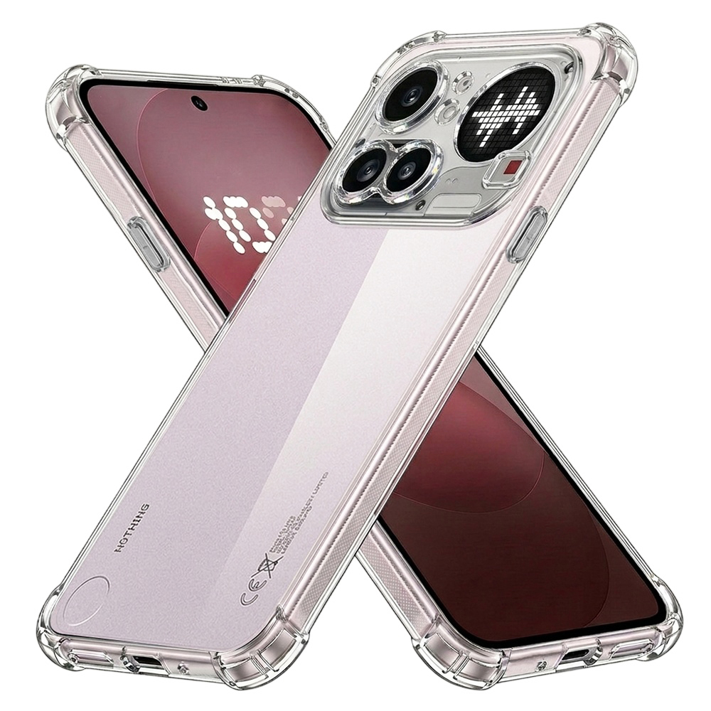 Case for Nothing Phone (4a) Pro - Techsuit Shockproof Прозрачен Прозрачен Silicone - Прозрачен