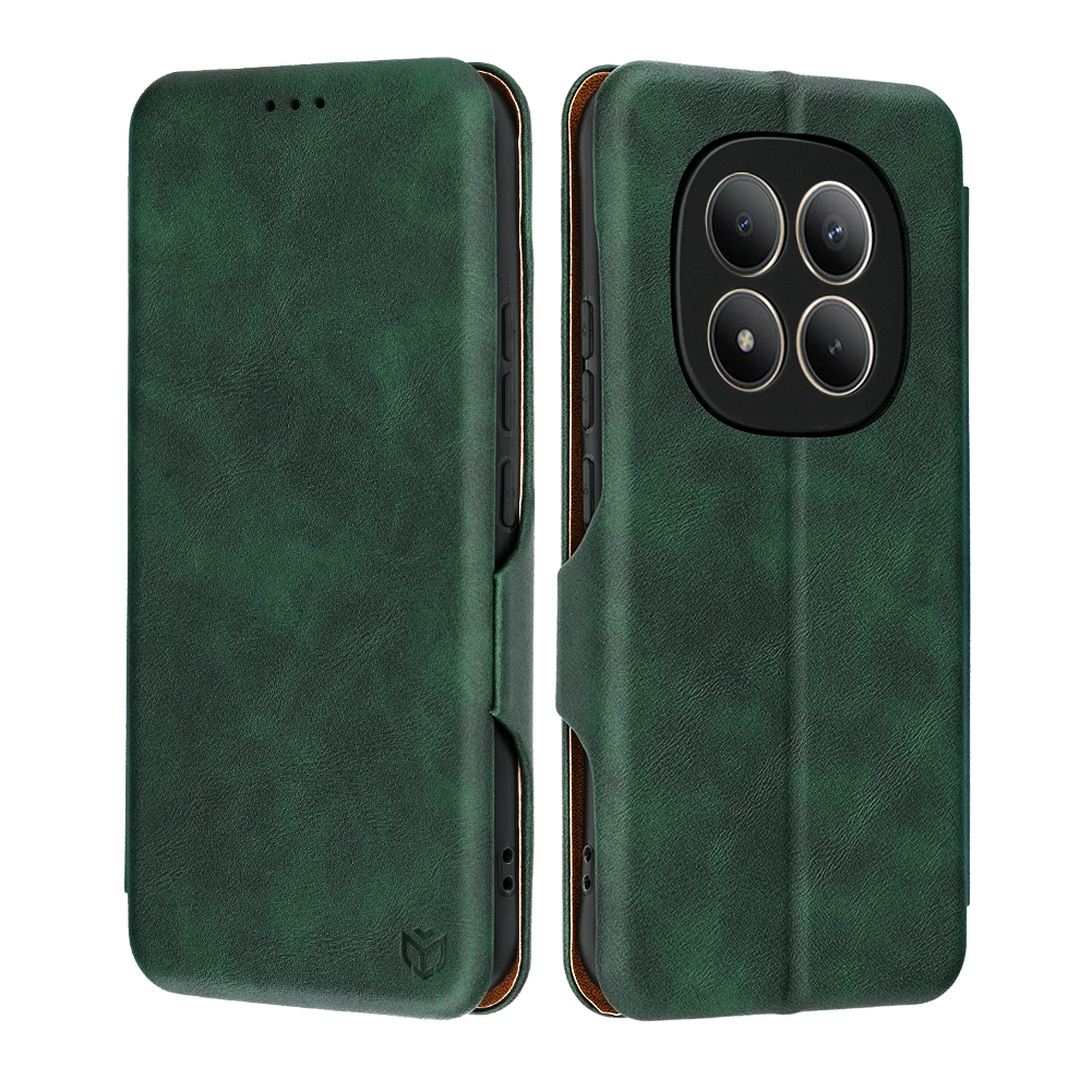 Калъф за Xiaomi Redmi Note 15 Pro+ 5G / Poco M8 Pro 5G - Techsuit Safe Wallet Plus - Зелен