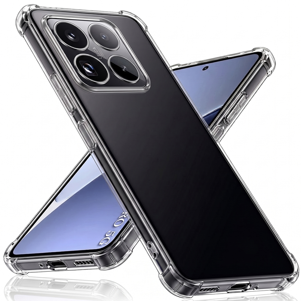 Калъф за Xiaomi 15 Pro - Techsuit Shockproof Прозрачен Прозрачен Silicone - Прозрачен
