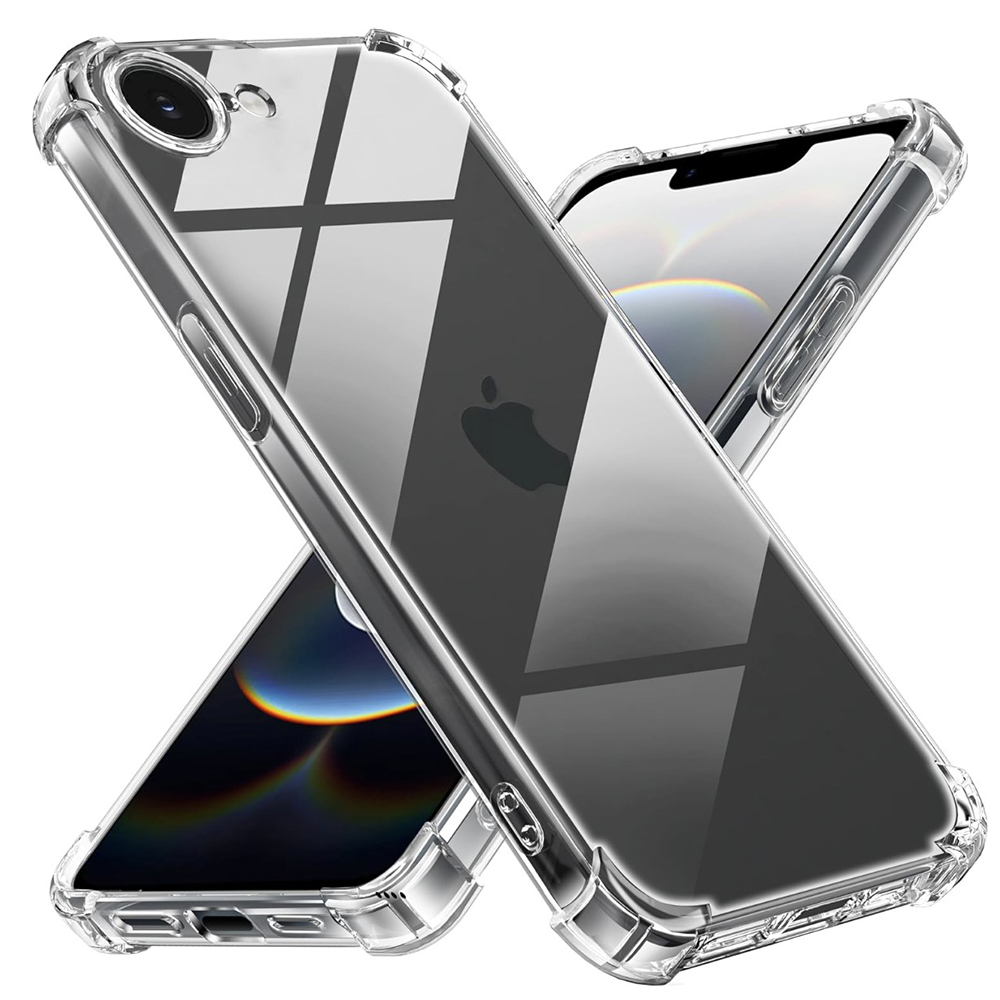 Калъф за iPhone 16e / iPhone 17e - Techsuit Shockproof Прозрачен Прозрачен Silicone - Прозрачен