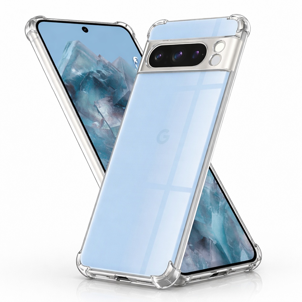 Калъф за Google Pixel 8 Pro - Techsuit Shockproof Прозрачен Silicone - Прозрачен