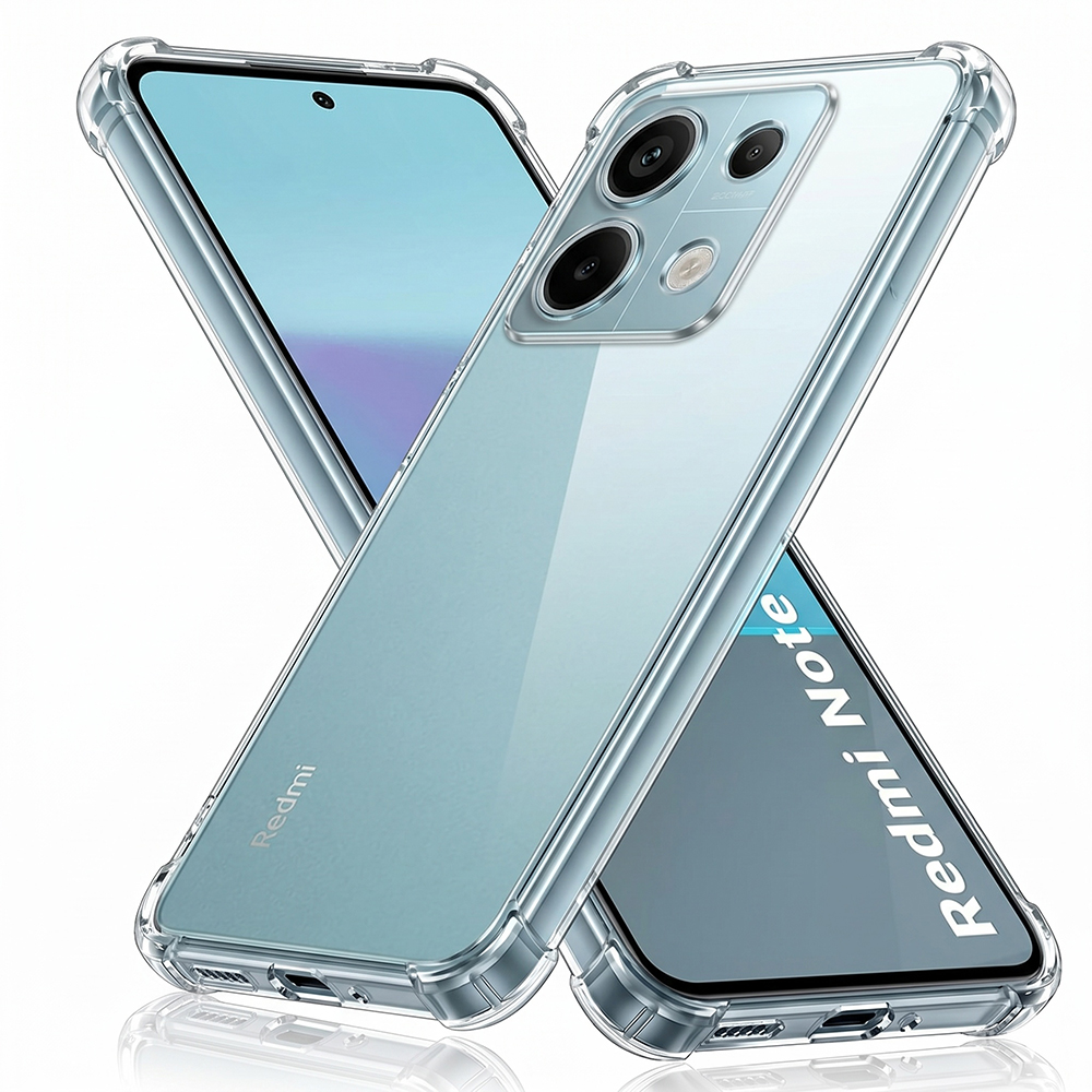 Калъф за Xiaomi Redmi Note 13 Pro 5G / Poco X6 - Techsuit Shockproof Прозрачен Silicone - Прозрачен