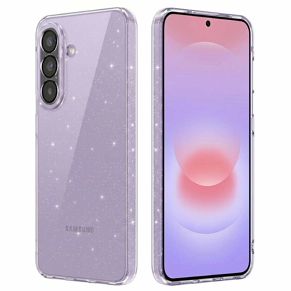 Калъф за Samsung Galaxy A37 5G - Techsuit SparkleSkin Series - Прозрачен