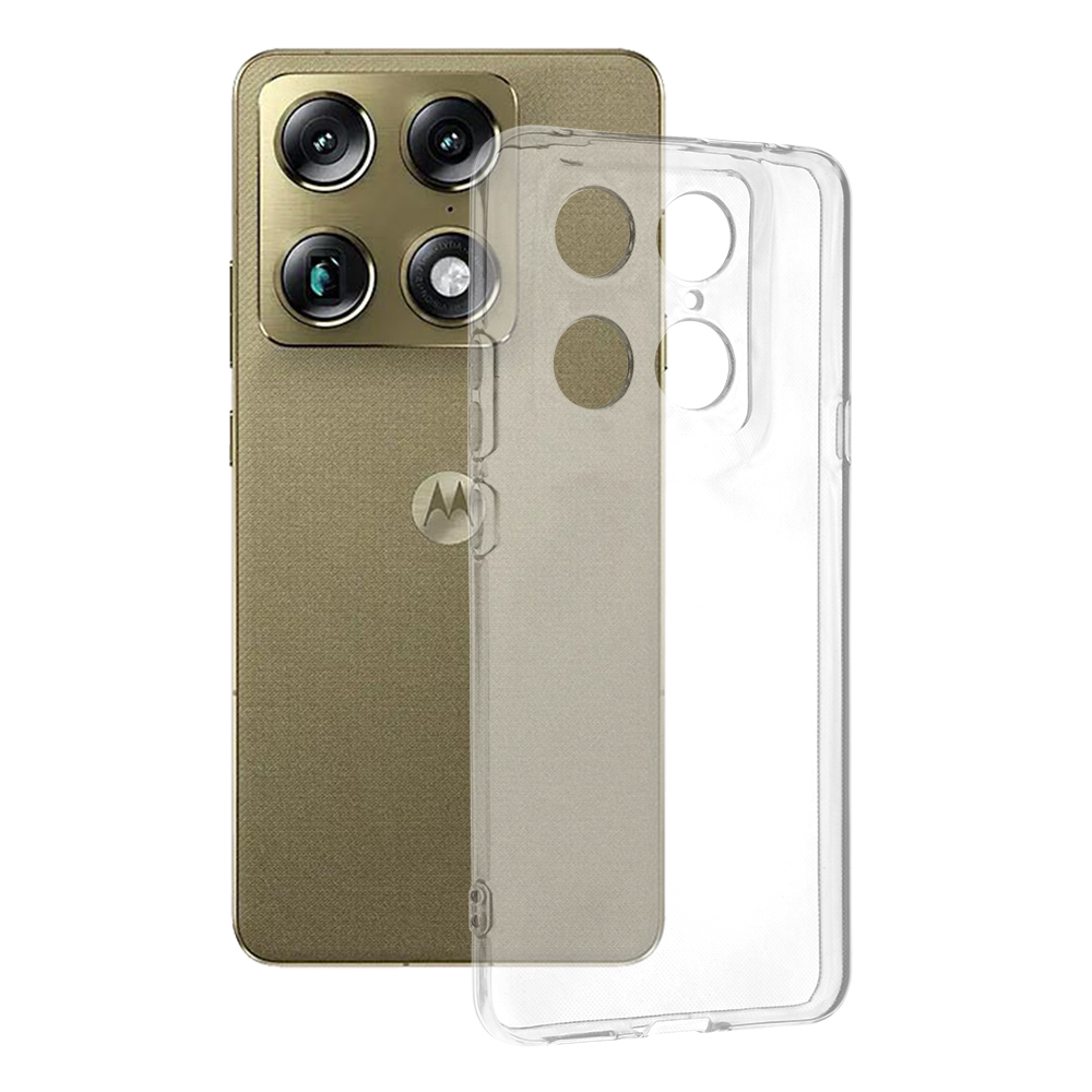 Калъф за Motorola Signature - Techsuit Прозрачен Silicone - Прозрачен