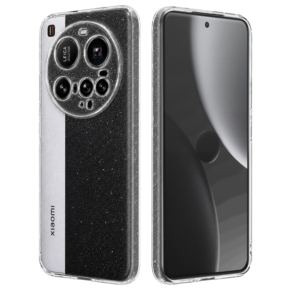 Калъф за Xiaomi 15 Ultra - Techsuit SparkleSkin Series - Прозрачен