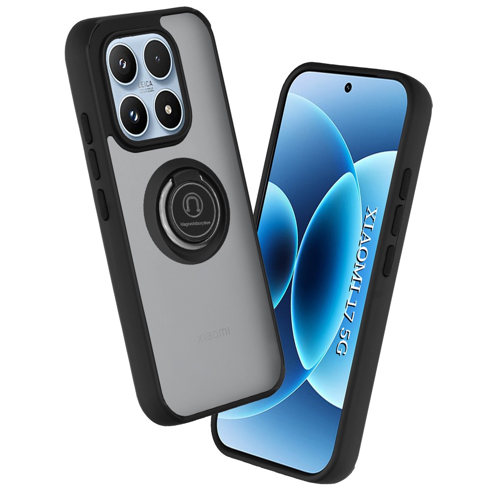 Калъф за Xiaomi 17 - Techsuit Glinth - Черен