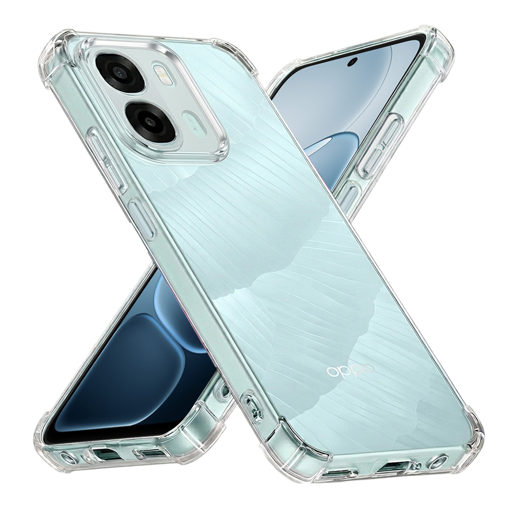 Калъф за Oppo A6x 4G / A6x 5G / A6k 4G - Techsuit Shockproof Прозрачен Прозрачен Silicone - Прозрачен