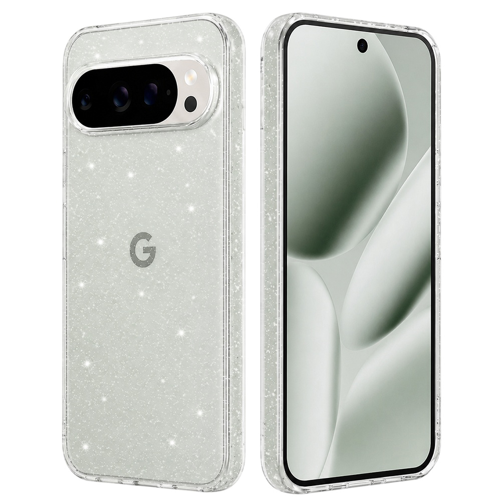 Калъф за Google Pixel 10 Pro XL - Techsuit SparkleSkin Series - Прозрачен
