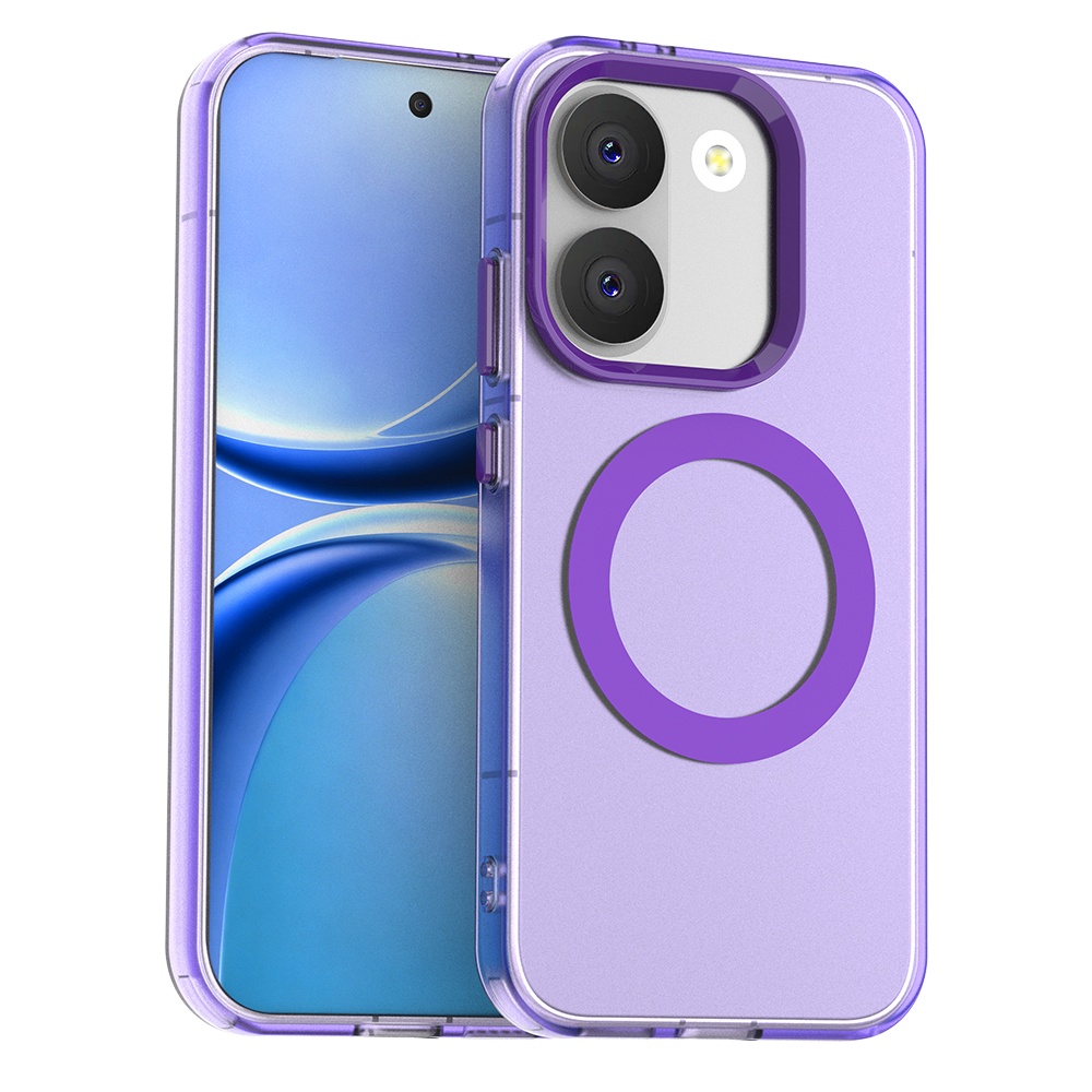 Калъф за Xiaomi Poco X8 Pro - Techsuit CandyCase MagSafe - Лилав