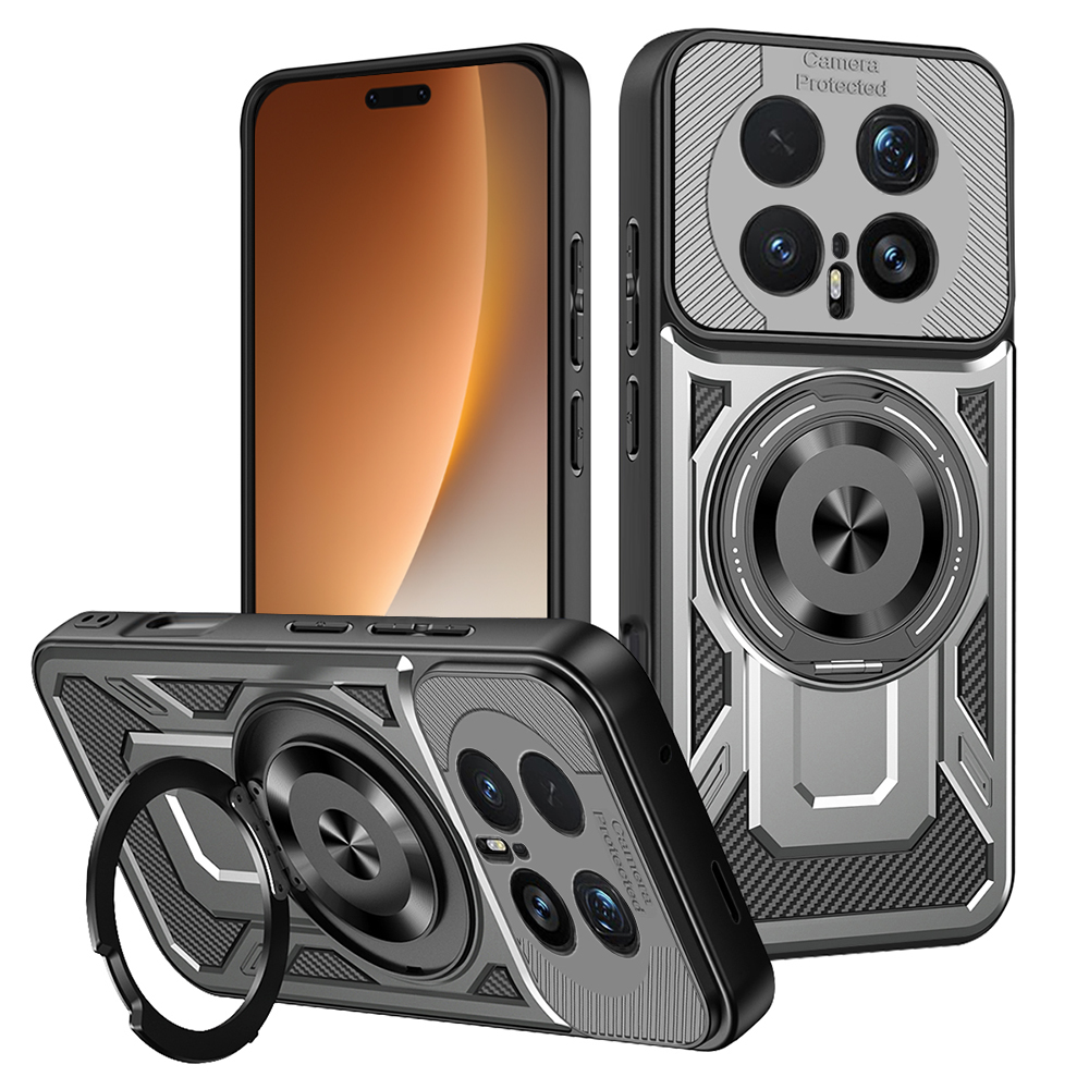 Калъф за Honor Magic8 Pro - Techsuit RuggedCam - Сив