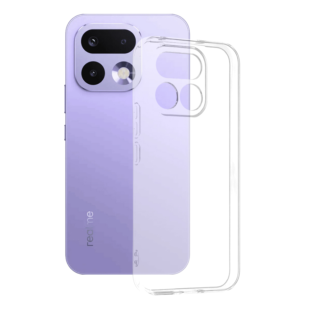Калъф за Realme 16 Pro - Techsuit Прозрачен Silicone - Прозрачен