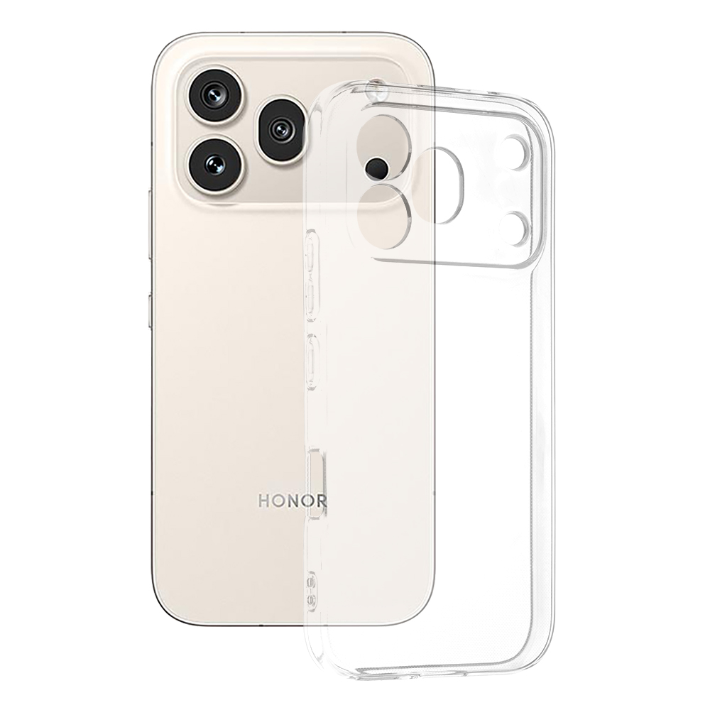 Калъф за Honor 600 Pro - Techsuit Прозрачен Silicone - Прозрачен