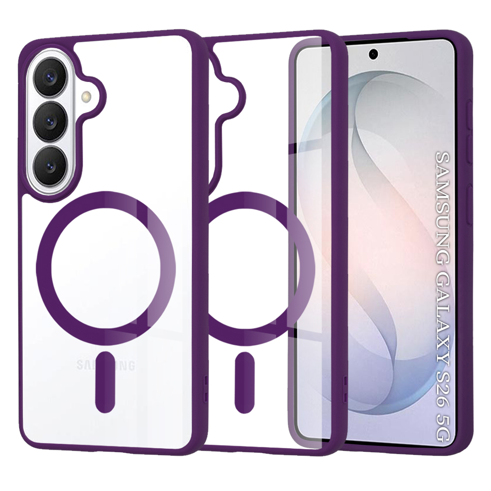 Калъф за Samsung Galaxy S26 - Techsuit MagSafe Pro - Лилав