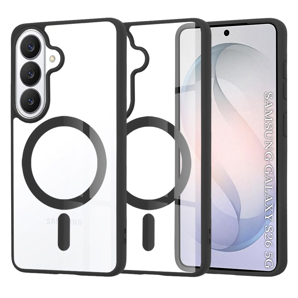 Калъф за Samsung Galaxy S26 - Techsuit MagSafe Pro - Черен
